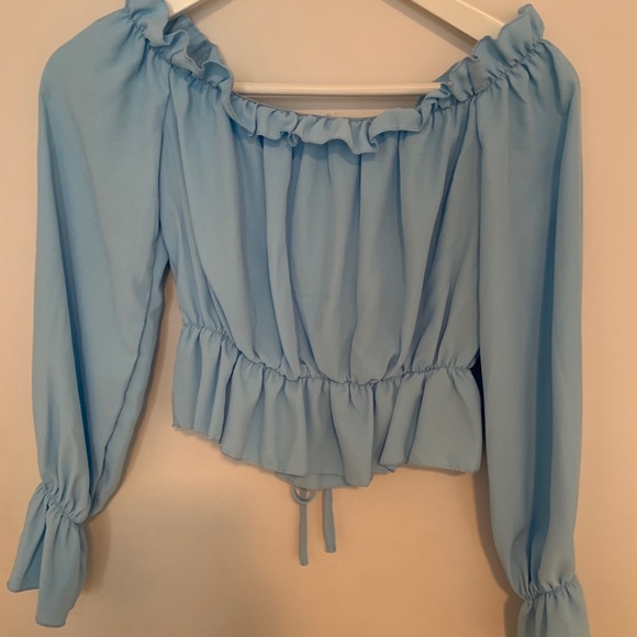 Off the shoulder crop top superdown - Picture 6 of 6